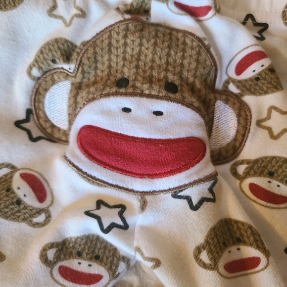 Infant Sock Monkey Pants - Picture 4 of 5